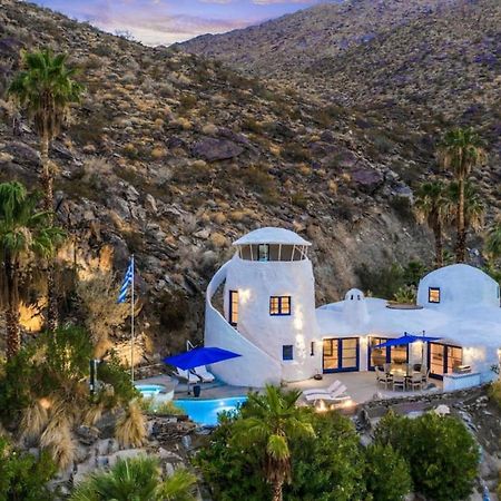 Вилла Santorini House Panoramic Palm Springs Views Экстерьер фото