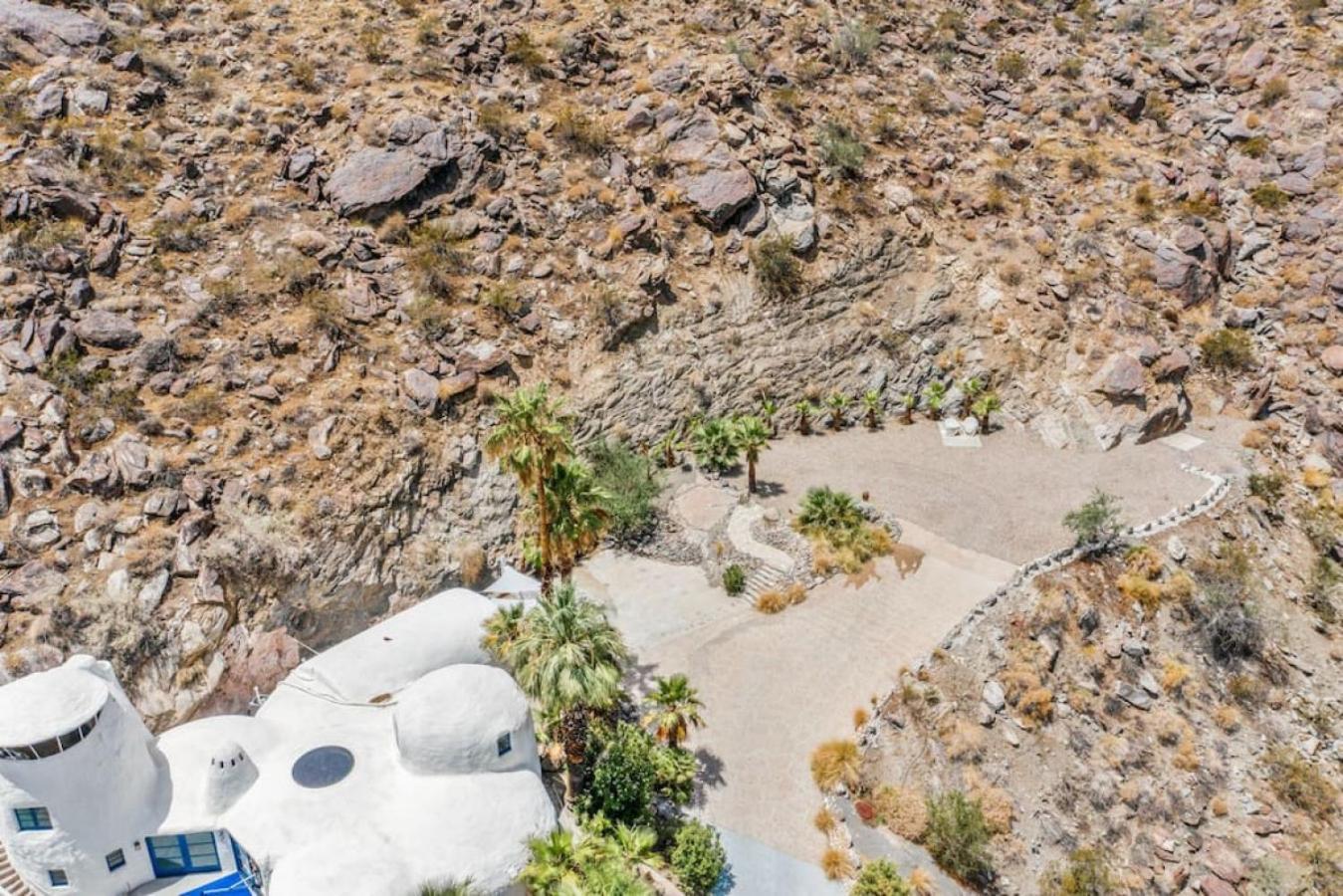 Вилла Santorini House Panoramic Palm Springs Views Экстерьер фото