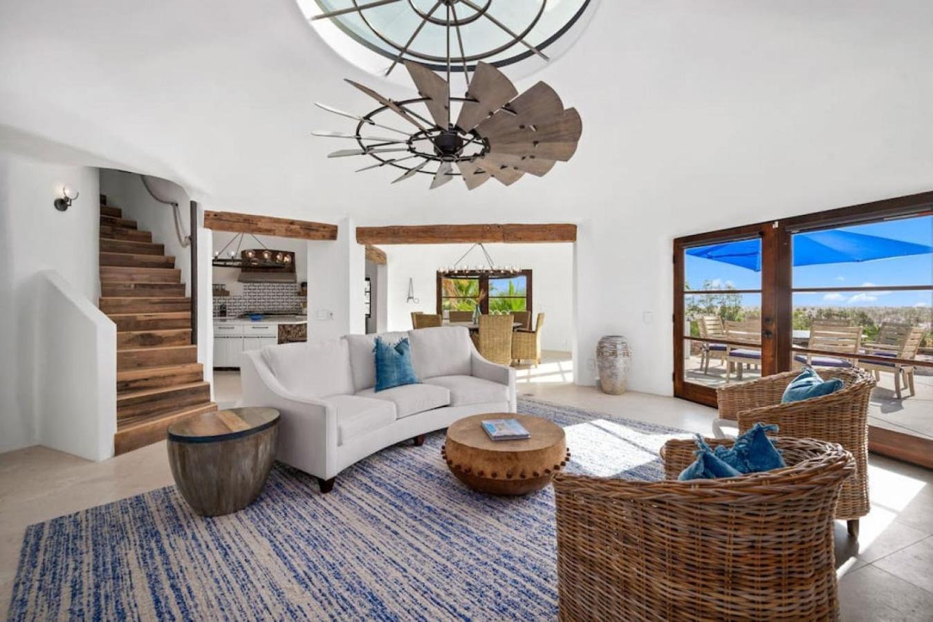 Вилла Santorini House Panoramic Palm Springs Views Экстерьер фото