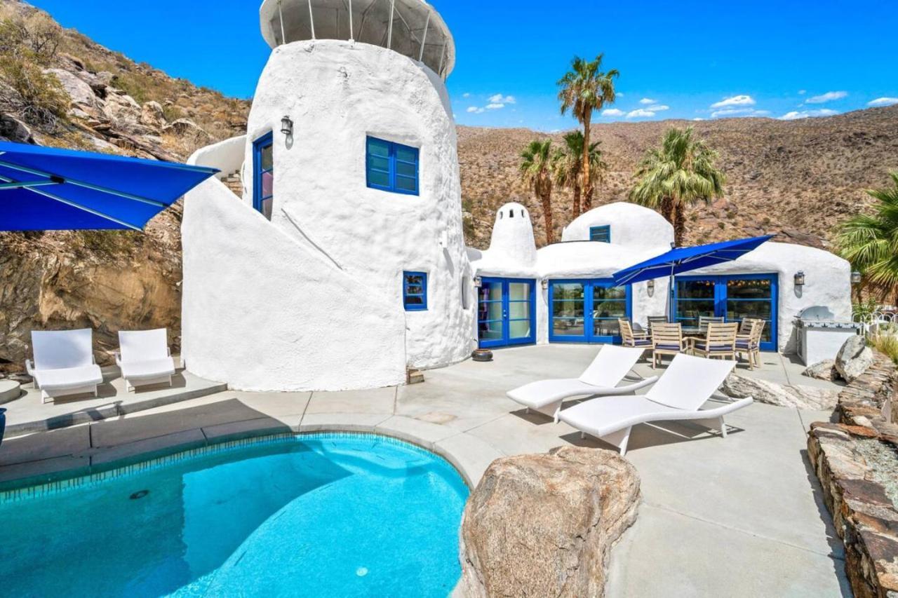 Вилла Santorini House Panoramic Palm Springs Views Экстерьер фото
