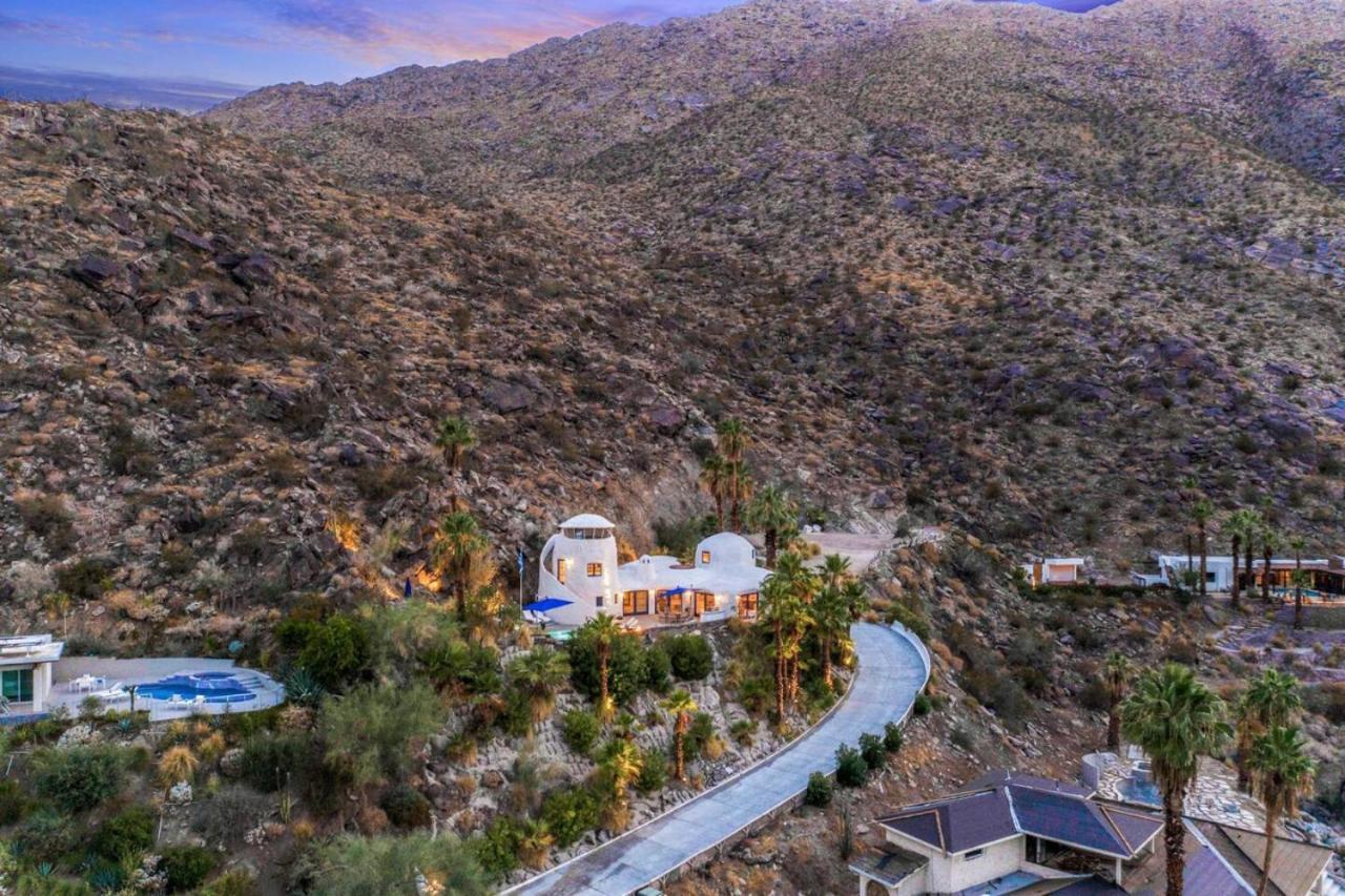 Вилла Santorini House Panoramic Palm Springs Views Экстерьер фото
