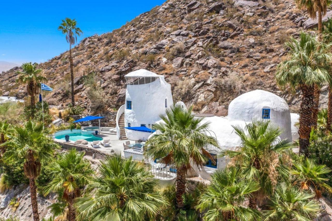 Вилла Santorini House Panoramic Palm Springs Views Экстерьер фото