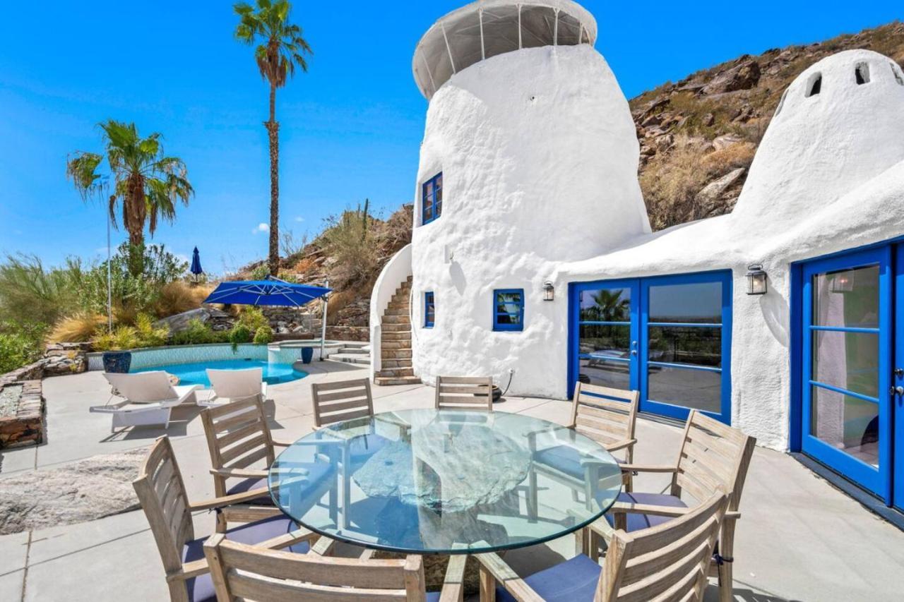 Вилла Santorini House Panoramic Palm Springs Views Экстерьер фото